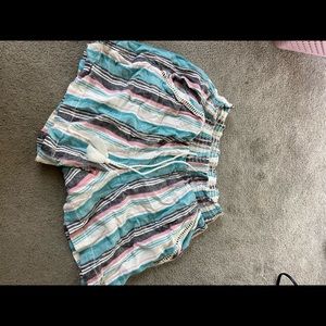 Colorful Striped shorts